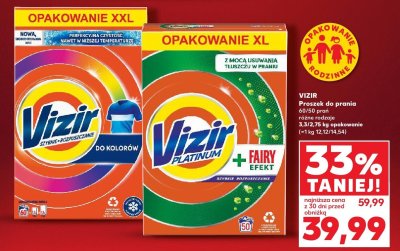 Proszek do prania różne rodzaje 3,3/2,75 kg promocja w Kaufland