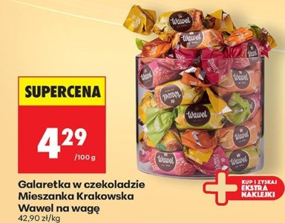 Galaretka w czekoladzie Mieszanka Krakowska na wagę promocja w Biedronka