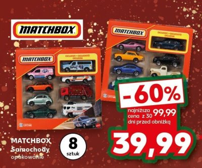 Samochody 8 sztuk promocja w Kaufland