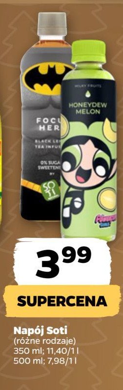 Napój hero black lemon Soti promocja