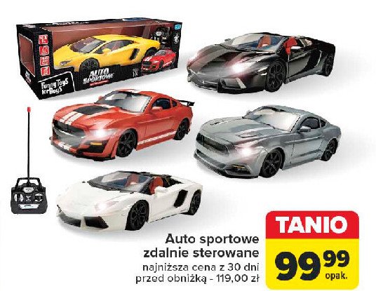 Auto sportowe promocja w Carrefour Market