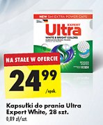 Kapsułki do prania white & bright colors Ultra expert promocja