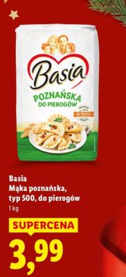Mąka poznańska typ 500, do pierogów promocja w Lidl