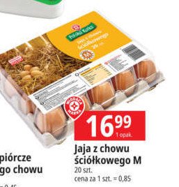 Jaja z chowu ściółkowego kl. m Wiodąca marka promocja w Netto