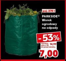 Worek ogrodowy 270 l Parkside promocja