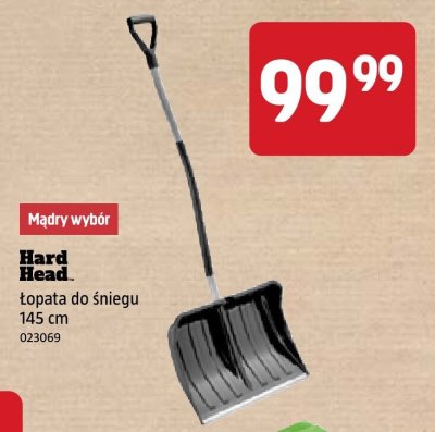 Łopata do śniegu Hard Head 145 cm promocja w Jula