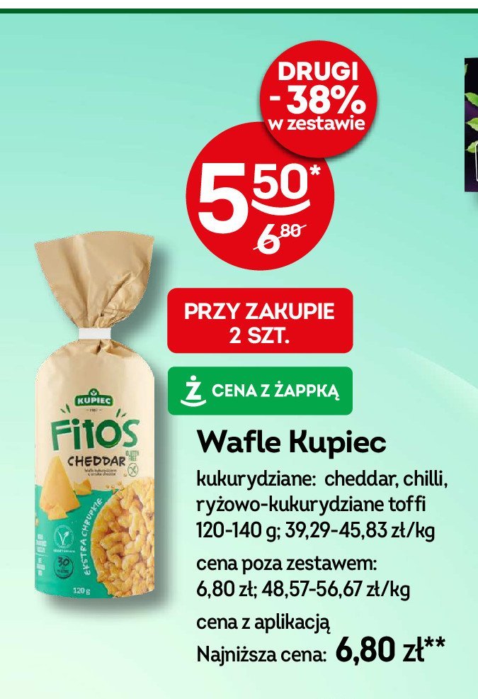 Wafle kukurydziane chilli promocja w Żabka