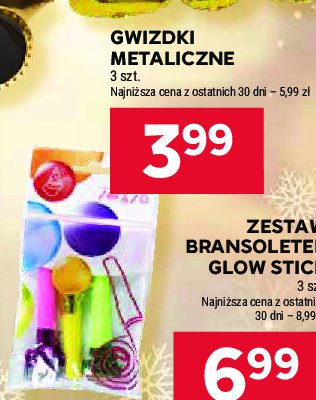 Gwiazdki metaliczne Arpex promocja w Stokrotka