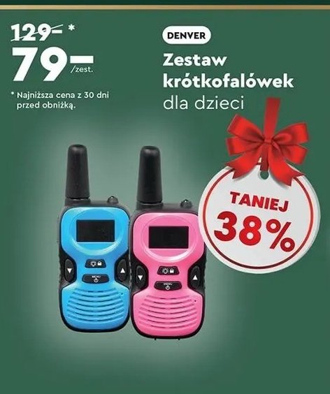 Krótkofalówki dla dzieci DENVER ELECTRONICS promocja