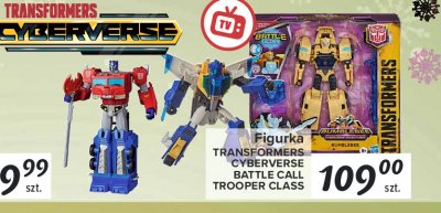 Transformers cyberverse optimus prime Hasbro promocja