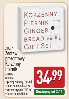 Zestaw prezentowy Korzenny Piernik promocja w Aldi