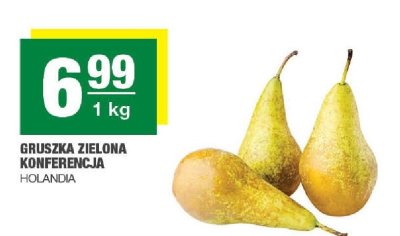 Gruszka zielona konferencja Holandia promocja w SPAR