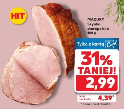 Szynka staropolska promocja w Kaufland