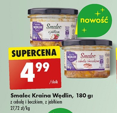 Smalec z jabłkiem Kraina wędlin promocja