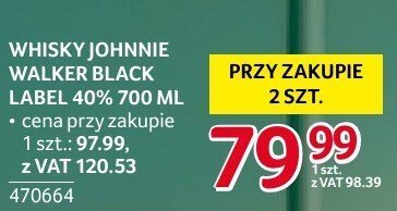 Whisky promocja w Selgros