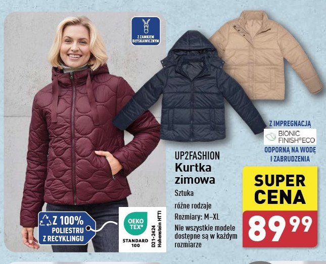 Kurtka zimowa m-xl Up2fashion promocja