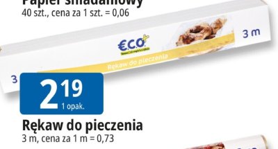 Rękaw do pieczenia Eco+ promocja w Leclerc