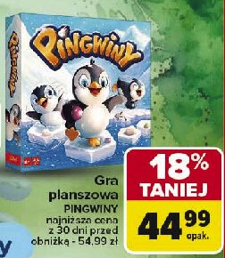 Gra pingwiny Trefl promocja w Carrefour