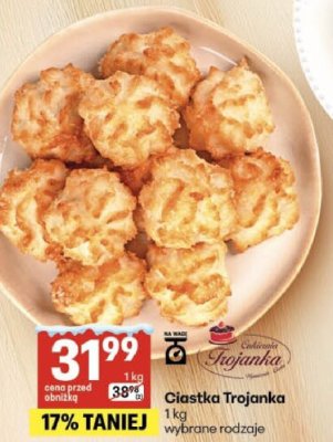 Ciastka Trojanka promocja w Delikatesy Centrum