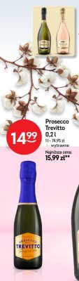 Prosecco Trevitto wytrawne 0,2l promocja w Żabka
