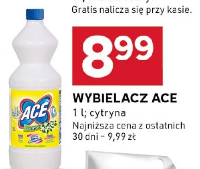 Wybielacz Ace promocja w Stokrotka