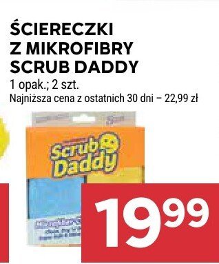 ŚCIERECZKI Z MIKROFIBRY SCRUB DADDY promocja w Stokrotka