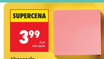 Karteczki samoprzylepne kolorowe, 200 szt. promocja w Biedronka