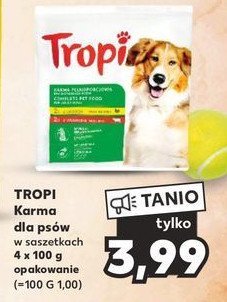 Karma dla psa wo艂owina + kurczak Tropi promocja