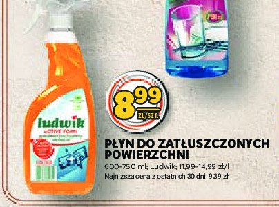 Płyn do zatłuszczonych powierzchni Ludwik promocja