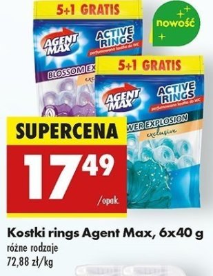 Kostka do wc blossom explosion Agent max promocja