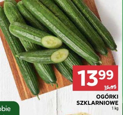 Ogórki szklarniowe promocja w Stokrotka