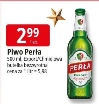 Piwo Perła promocja w Leclerc