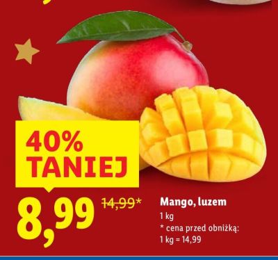 Mango luzem promocja w Lidl