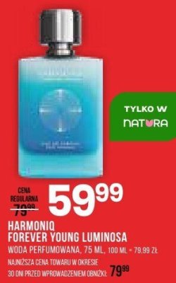 Woda perfumowana HARMONIQ FOREVER YOUNG LUMINOSA promocja w Drogerie Natura