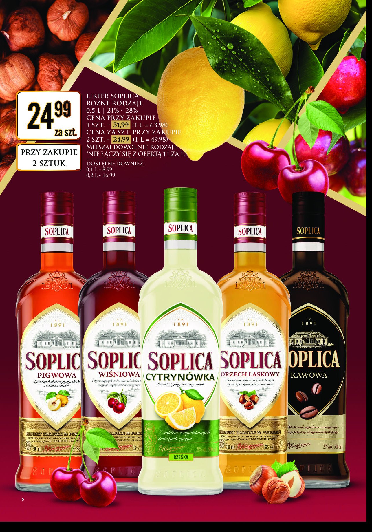 W贸dka Soplica pigwowa promocja