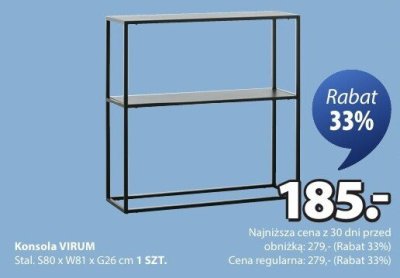Konsola VIRUM promocja w Jysk