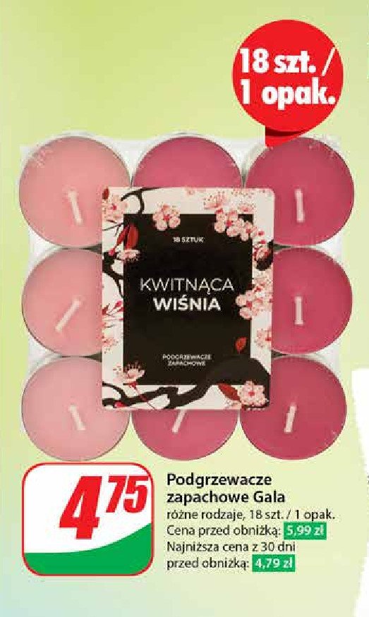 Podgrzewacze zapachowe wiśnia promocja w Dino