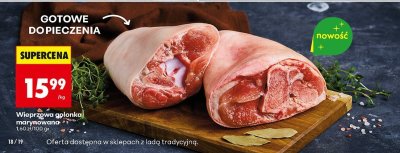 Wieprzowa golonka marynowana promocja w Biedronka