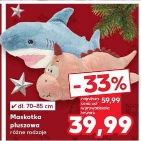 Maskotka dinozaur promocja w Kaufland