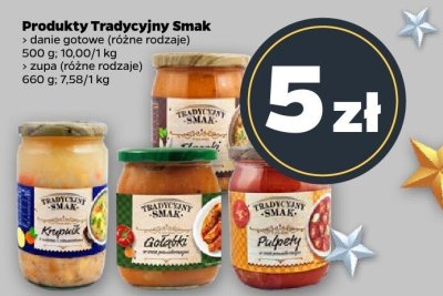 Produkty Tradycyjny Smak - danie gotowe (różne rodzaje) promocja w Netto