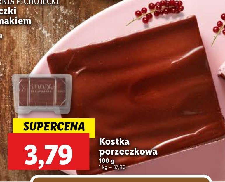 Kostka porzeczkowa Chojecki promocja