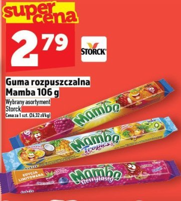 Guma rozpuszczalna Mamba promocja w TOPAZ