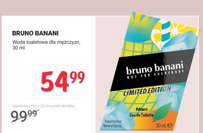 Woda toaletowa dla mężczyzn Not for everybody promocja w Rossmann