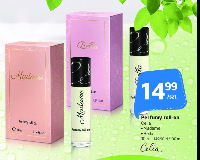 Perfum roll-on Celia bella promocja