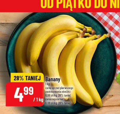Banany promocja w POLOmarket