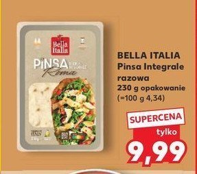 Pinsa integrate BELLA ITALIA promocja