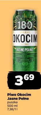 Piwo Jasne Pełne promocja w Netto