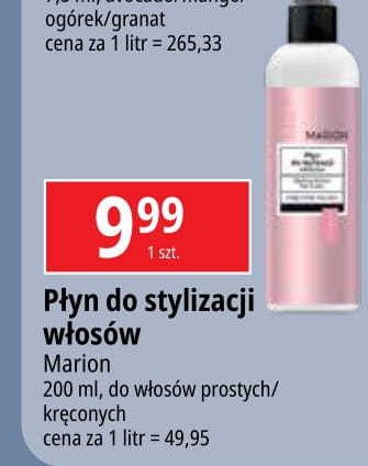 Płyn do stylizacji włosów prostych MARION FINAL CONTROL promocja