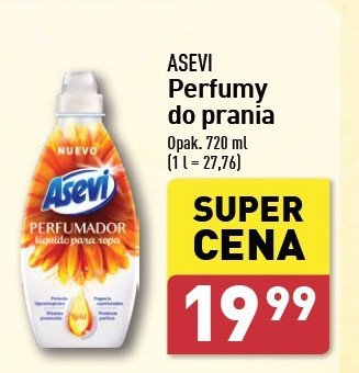 Perfum do prania gold Asevi promocja