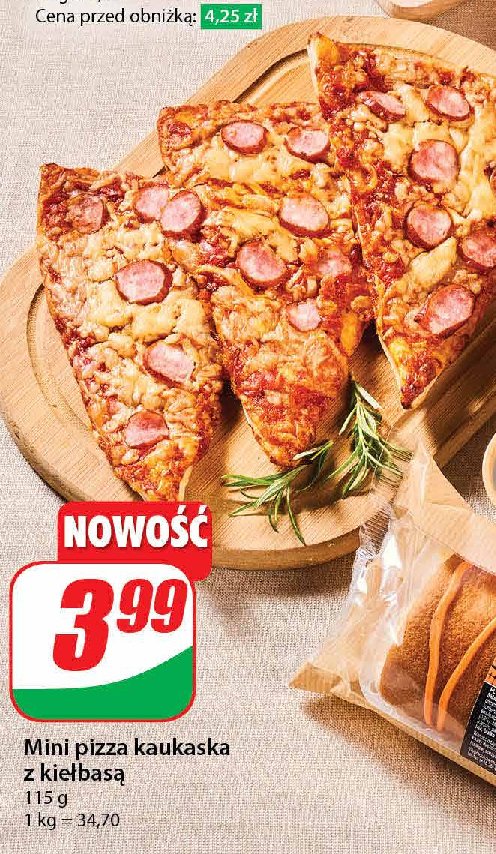 Pizzerina z kiełbasą promocja